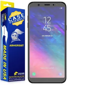 [2-Pack] Samsung Galaxy A6 Matte Case-Friendly Screen Protector