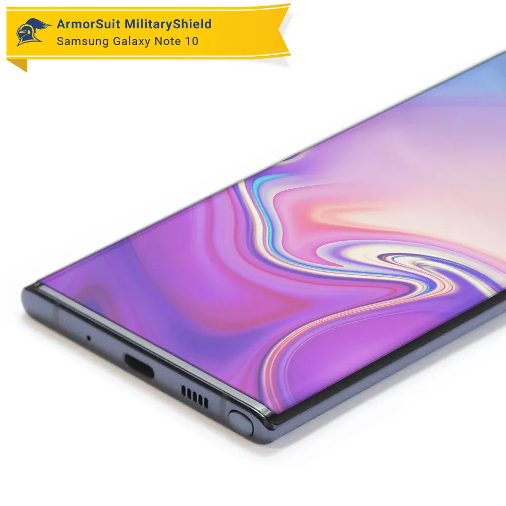 [2-Pack] Samsung Galaxy Note 10 Screen Protector Matte [Case Friendly]