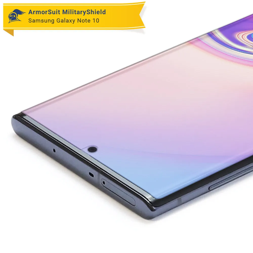 [2-Pack] Samsung Galaxy Note 10 Screen Protector Matte [Case Friendly]