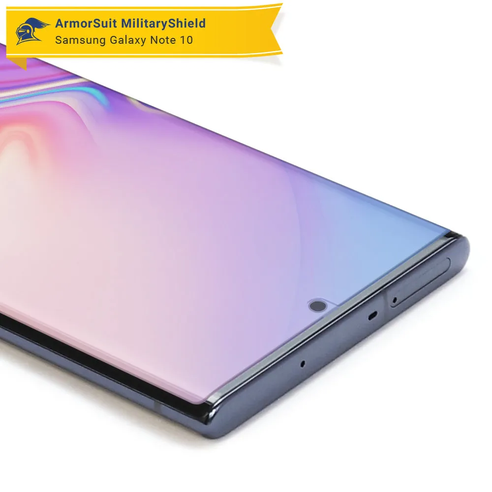 [2-Pack] Samsung Galaxy Note 10 Screen Protector Matte [Case Friendly]