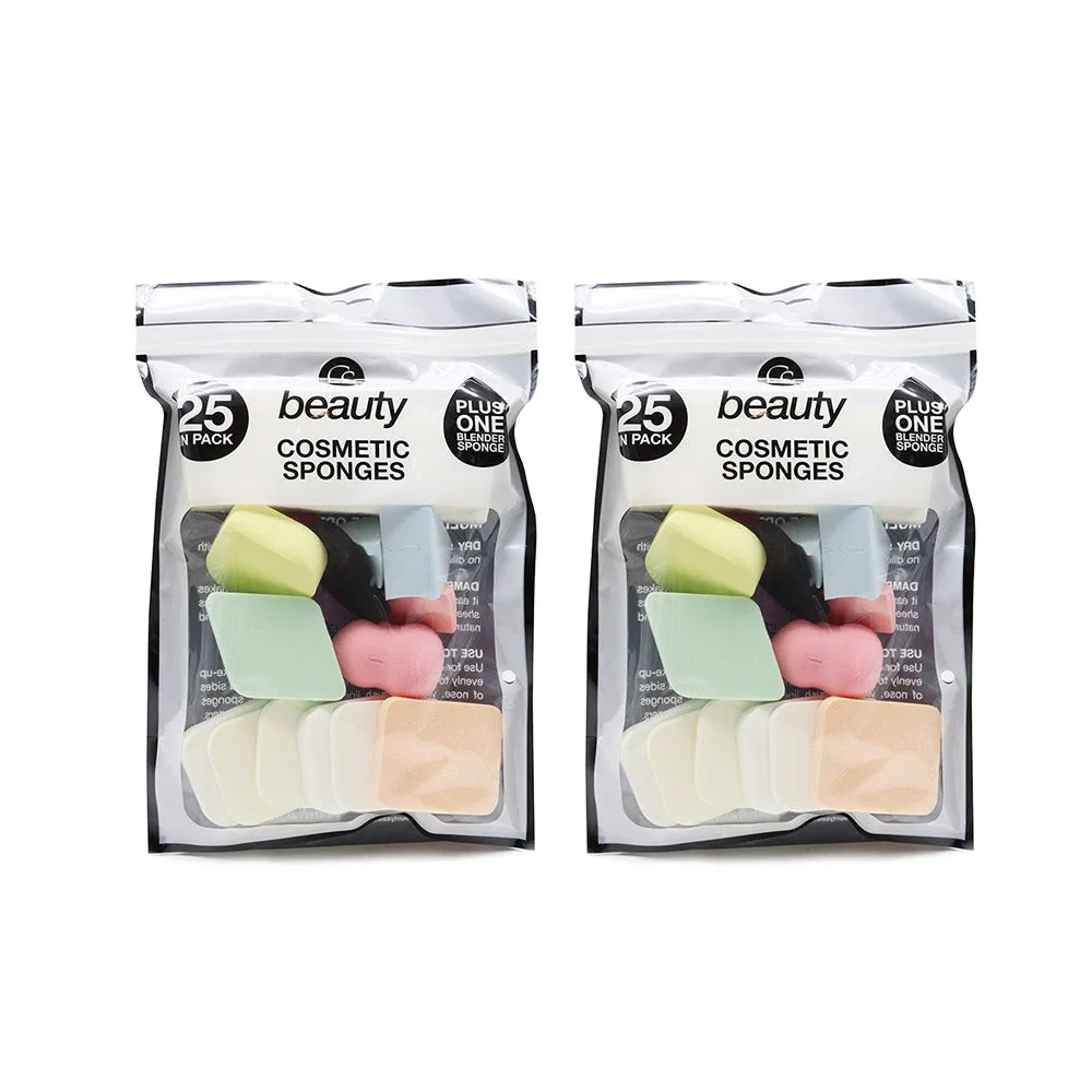 Beauty Cosmetic Sponges 25PCS