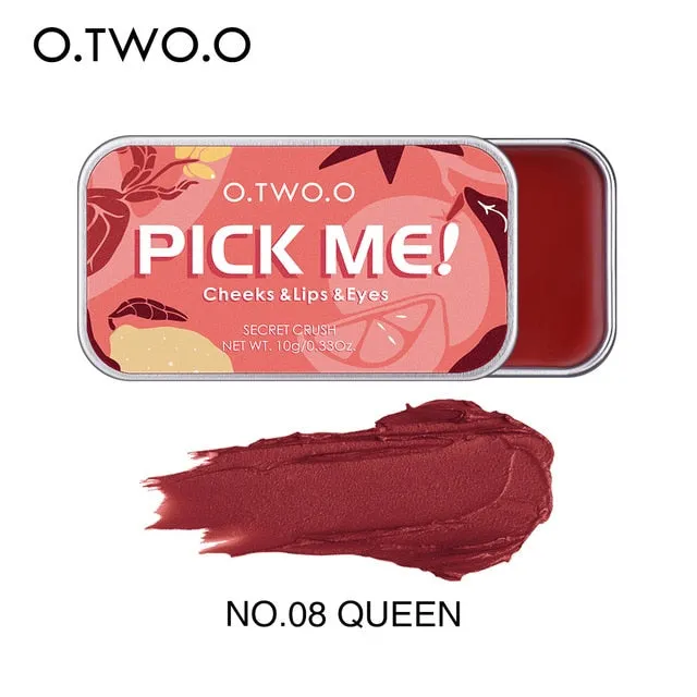 Beauty Makeup Palette 3 IN 1 Lipstick Blush