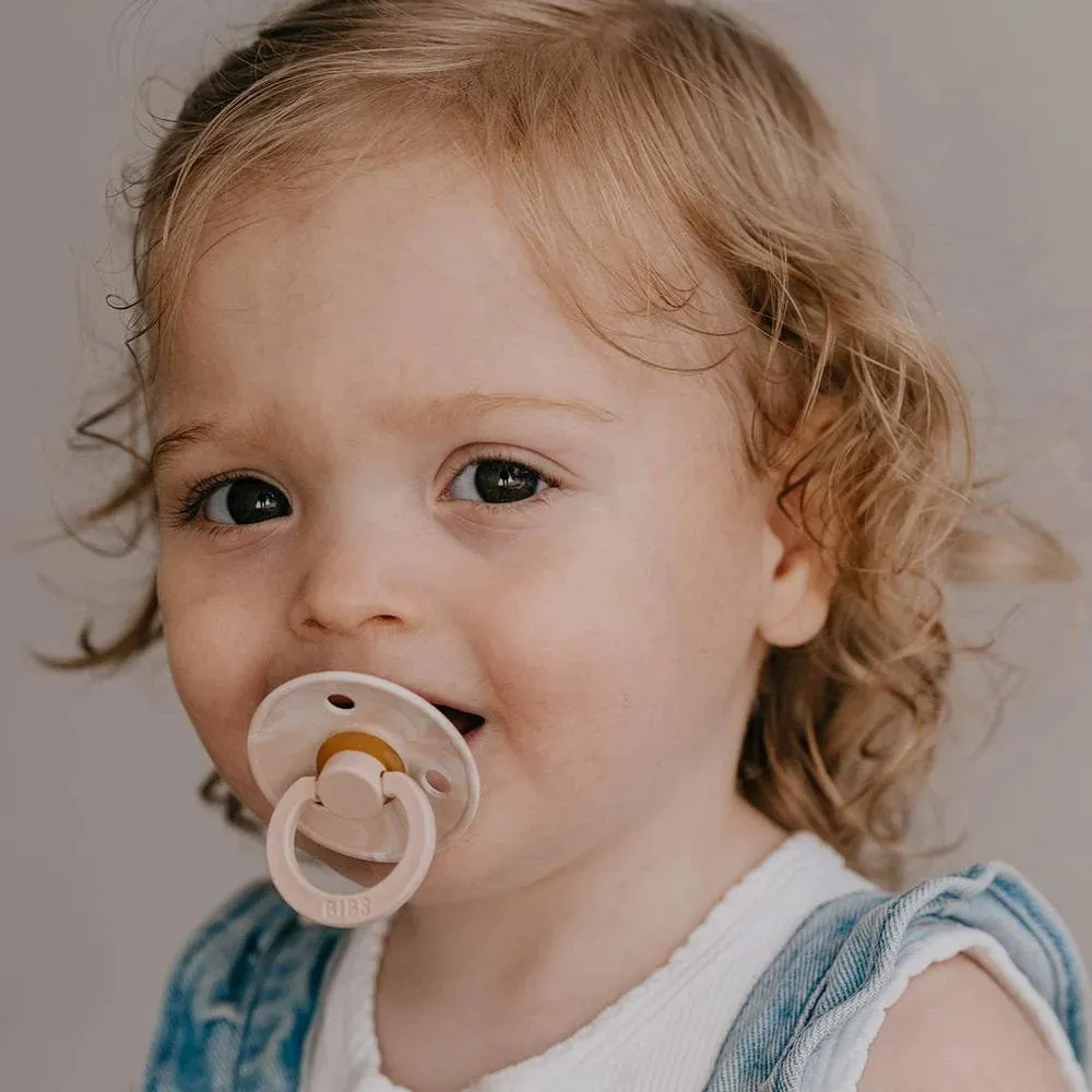 BIBS Pacifier 2 PK Tie Dye Blush/Ivory