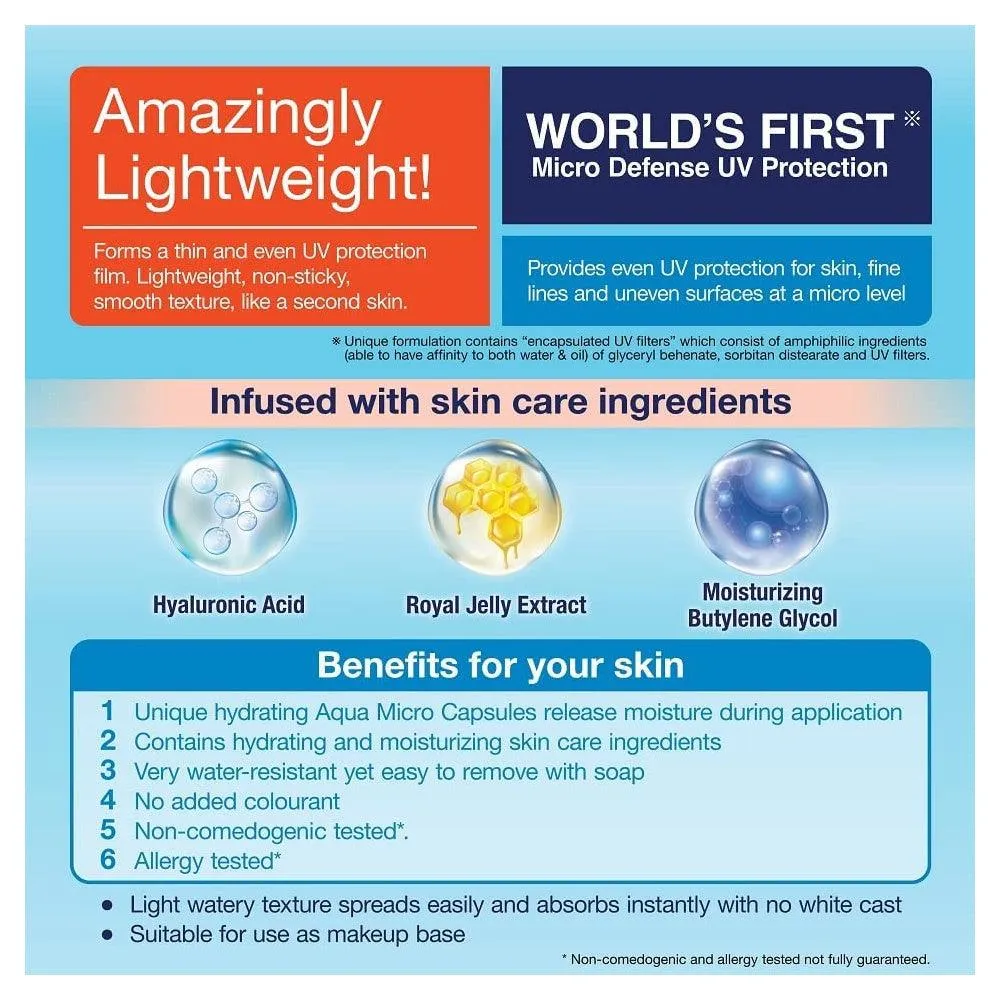 BIORE - UV Aqua Rich Watery Essence Sunscreen SPF50 PA      - 70g