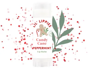 Candy Cane Lip Balm - Lil' Lippies Kids Peppermint