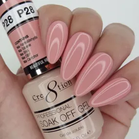Cre8tion Gel Polish, French Collection, P28, 0.5oz