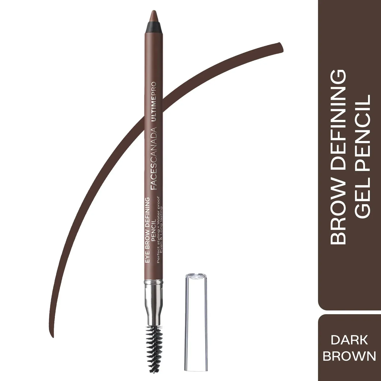 Faces Canada Ultime Pro Brow Defining Pencil  Dark Brown 02  1.2 gm
