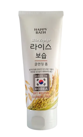 Happy Bath Rice Moisturizing Cleansing Foam