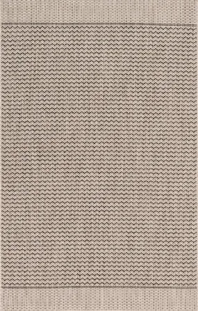 Isle Rug in Grey & Black