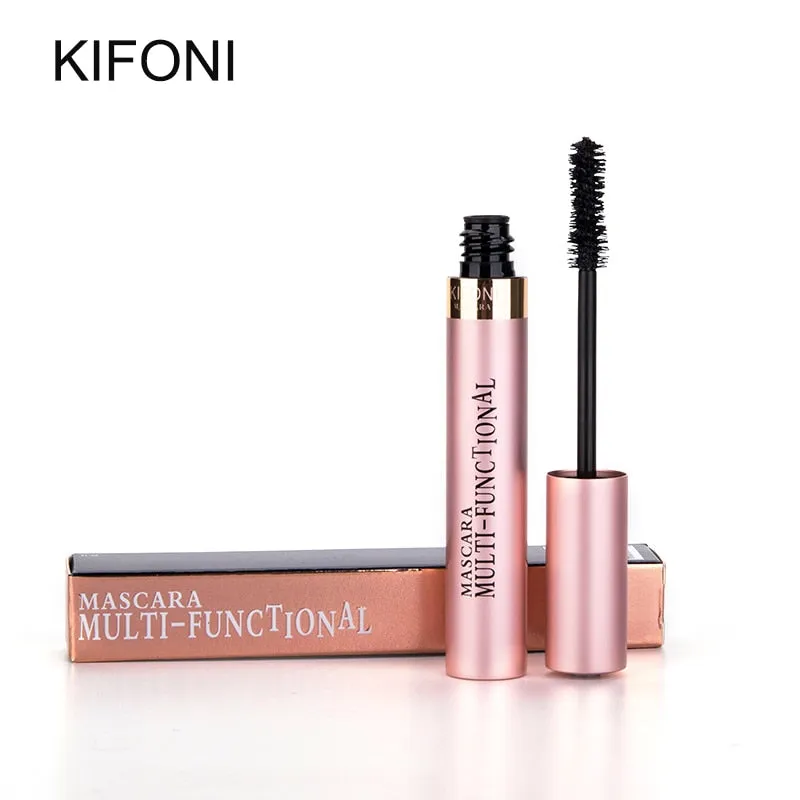 KIFONI Makeup 4D Silk Fiber Lash Mascara Waterproof Black