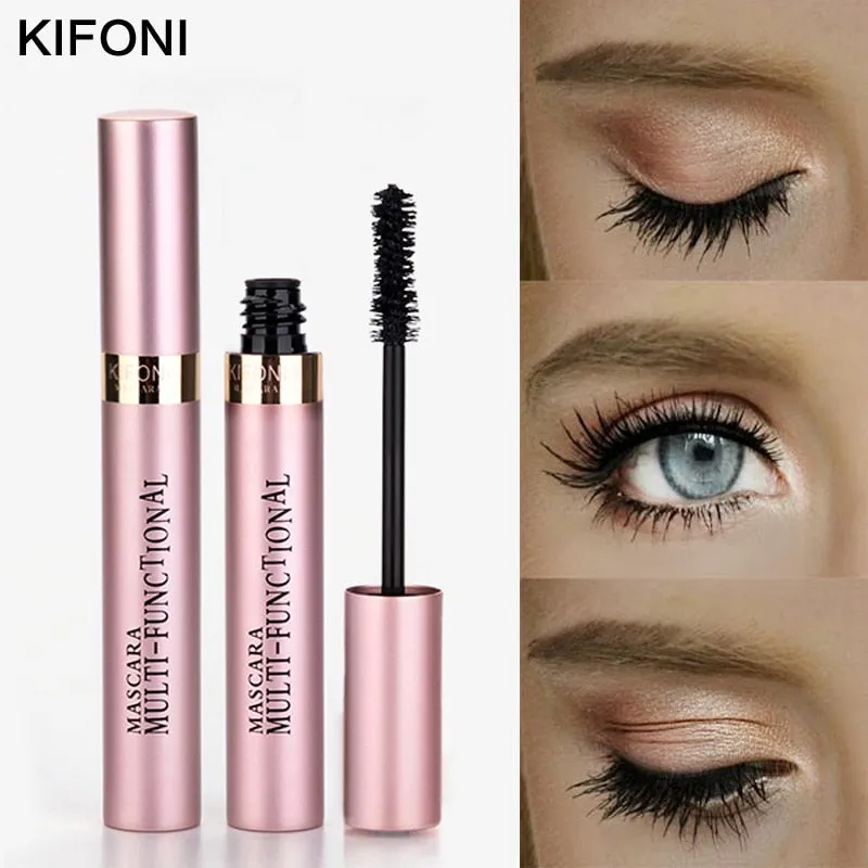 KIFONI Makeup 4D Silk Fiber Lash Mascara Waterproof Black