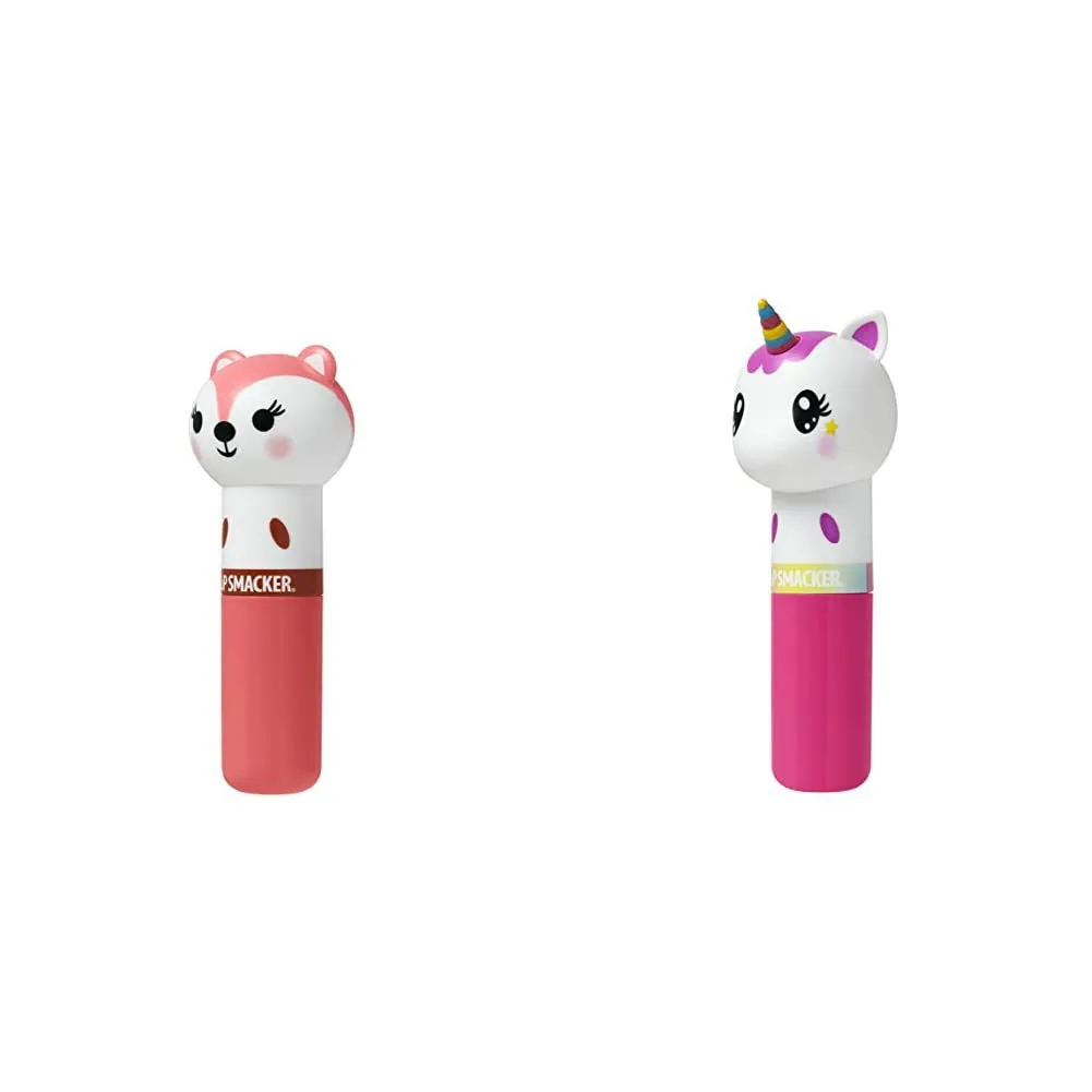 Lip Smacker Lippy Pal Lip Balm, Foxy Apple Flavor with Unicorn Magic, 0.14 Ounce