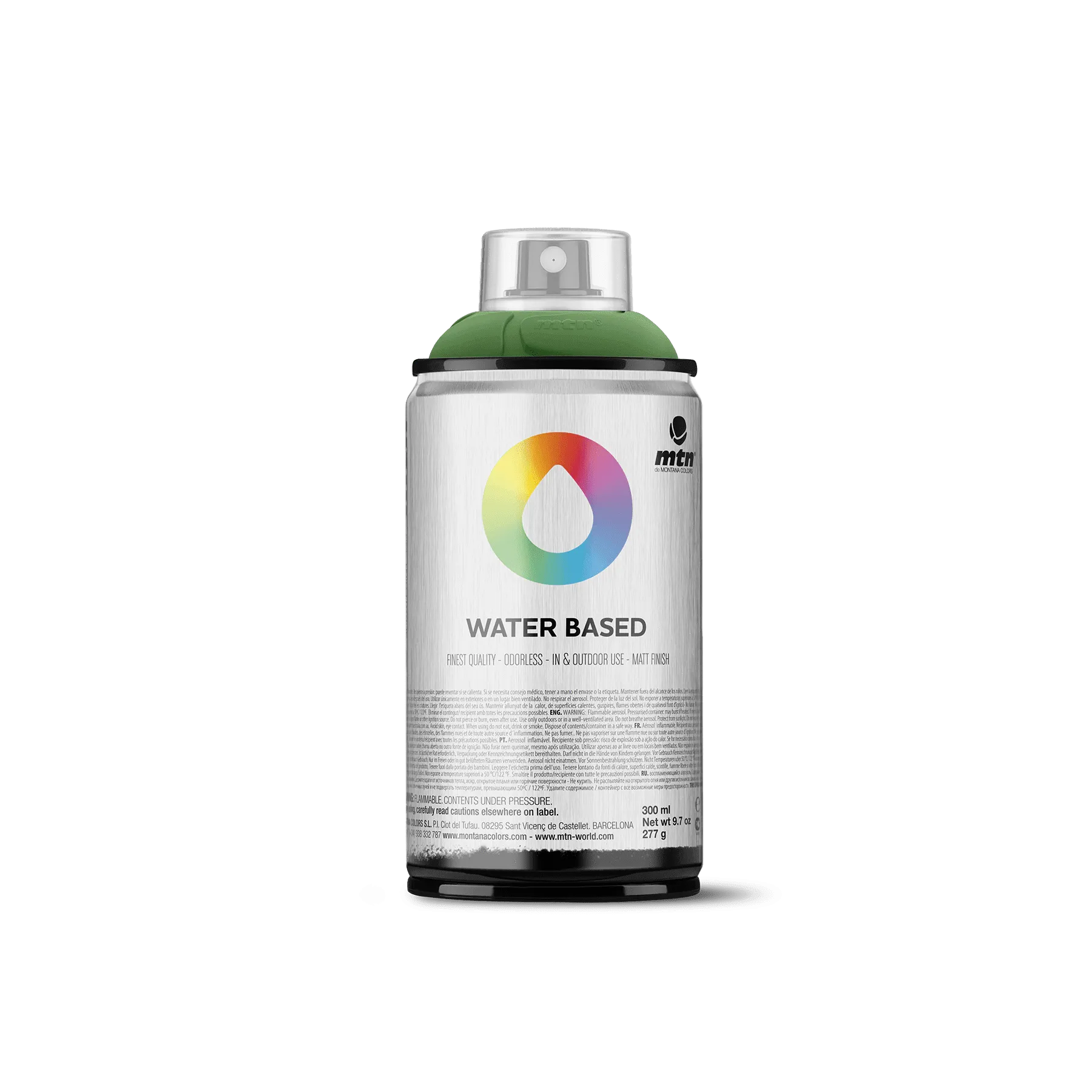 MTN Water Based 300 Spray Paint - <strong>NEW</strong> Brilliant Green Deep (WRV-1127)