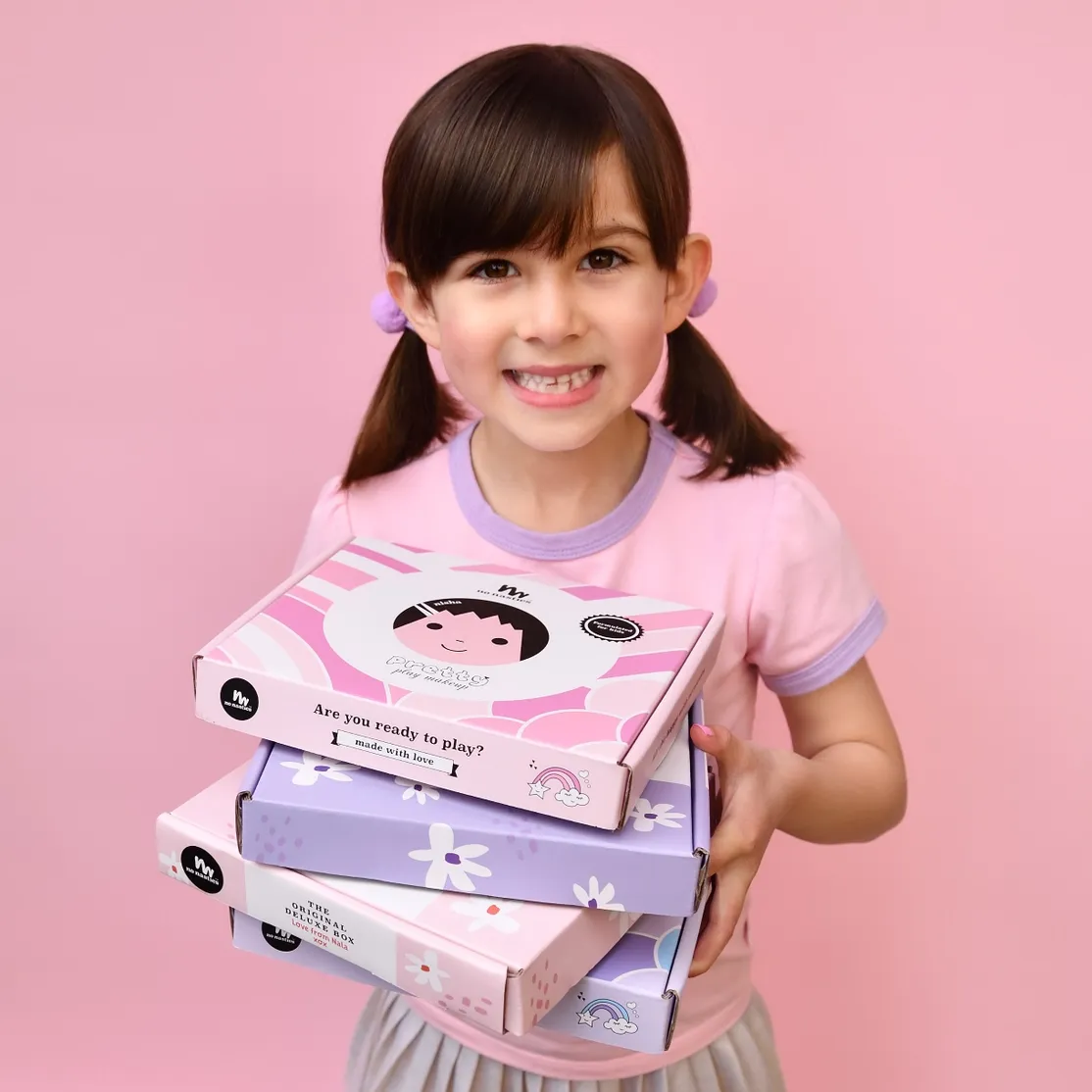 Nisha Pink Natural Kid's Play Makeup Goody Pack