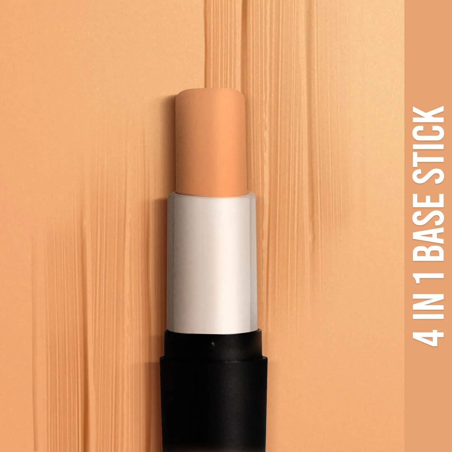 NY Bae All In One Stick| Foundation, Concealer, Contour, Colour Corrector| For Wheatish Skin| Flawless Texture| I'm Goin' To Coney Island- Caramel 4
