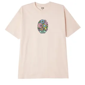 Obey Flower Basket T-Shirt - Cream