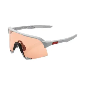 Ride 100 S3 - Soft Tact Stone Grey - HiPER Coral Lens