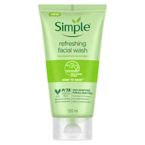 Simple Kind To Skin Refreshing Facial Wash - 150ml