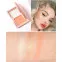 Two-Tone Delicate Natural Blush Highlighter Powder