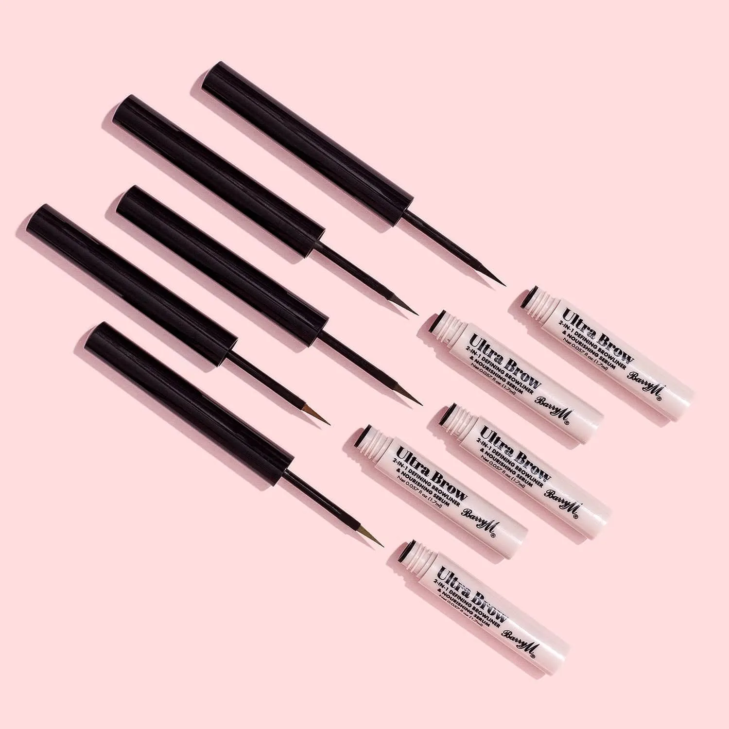 Ultra Brow 2-in-1 Defining Browliner & Nourishing Serum | Black