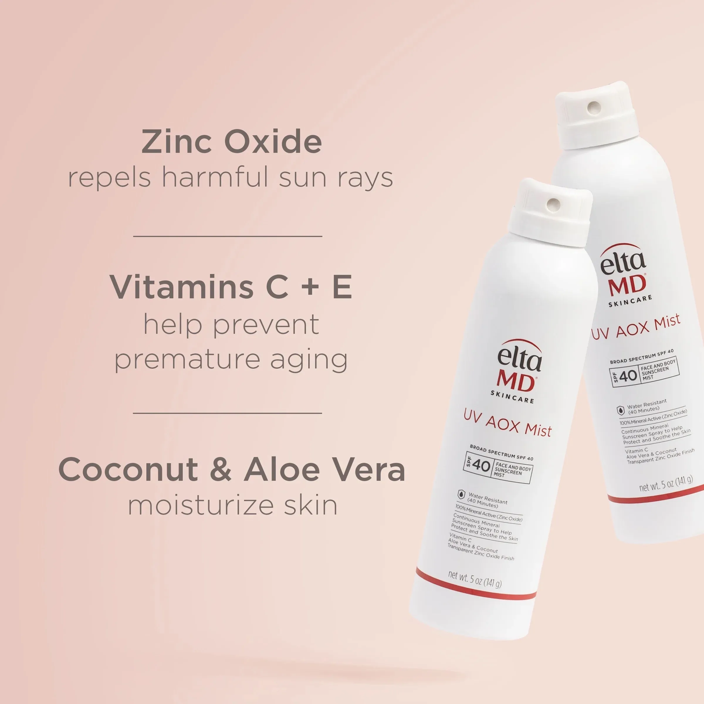 UV AOX Mist SPF 40